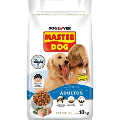 master-dog-pollo-18k Master Dog Vetado Pollo Arroz Vegetales  18 Kg