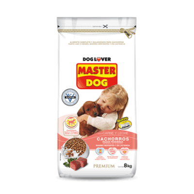 Cachorros-3kg-carne-y-leche-pequenas Master Dog Cachorros Razas Pequeñas 18 Kg