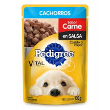 descarga (9) Pedigree Pouch Cachorro Carne  18 X 85 Grs
