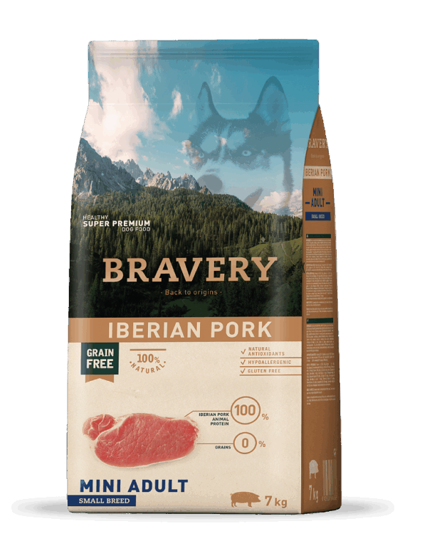 1080 (11) Bravery Iberian Pork Mini Adulto 2 kg