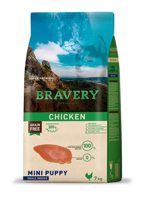 chickenpuppysmall_1 Bravery Mini Puppy Chicken 2 kg