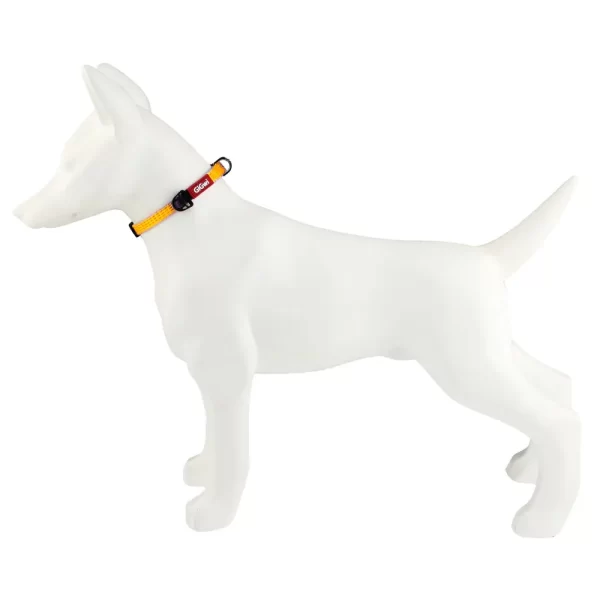 collar amarillo gigwi 1 Collar clásico amarillo mediano
